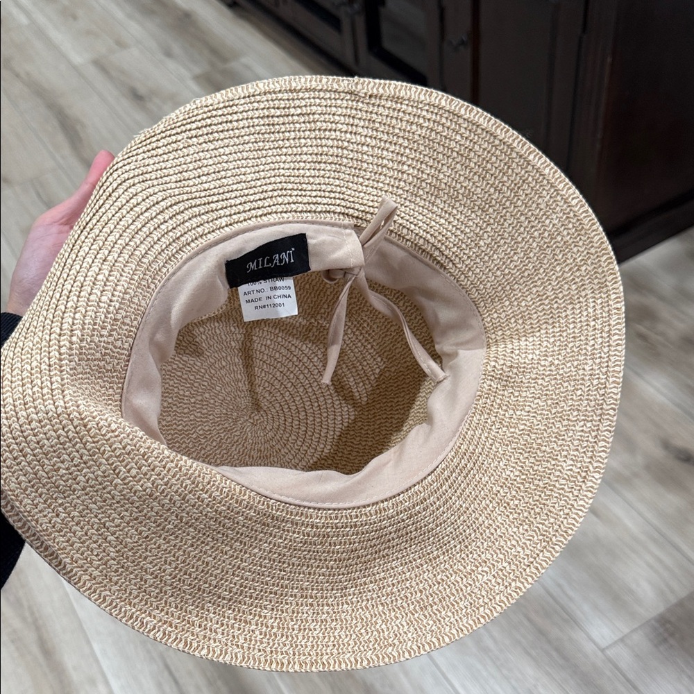 Milani Black and Tan Women's Hat - Picture 2 of 3